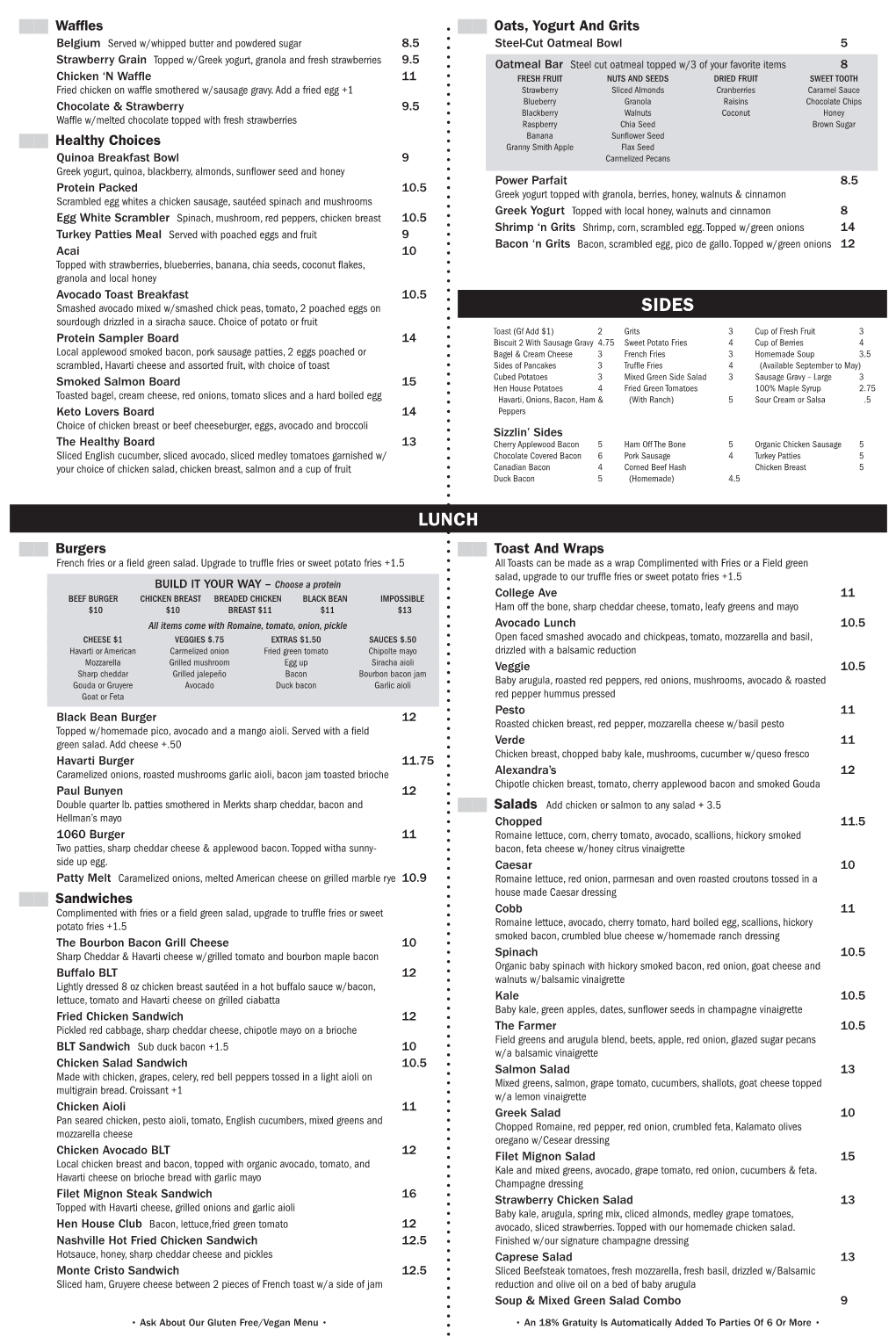 Breakfast Lunch Menu 12X18.Indd