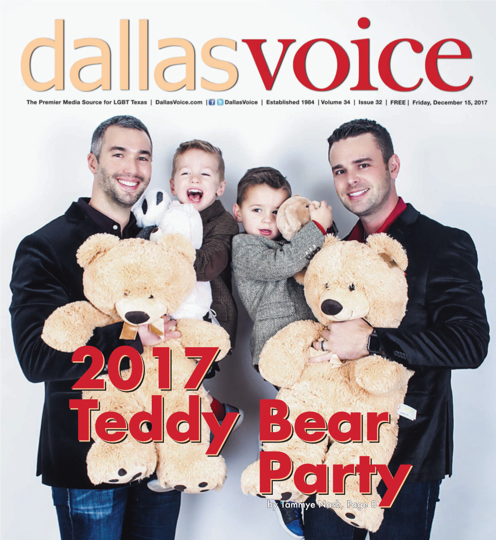 By Tammye Nash, Page 8 2 Dallasvoice.Com � 12.15.17 Peter A