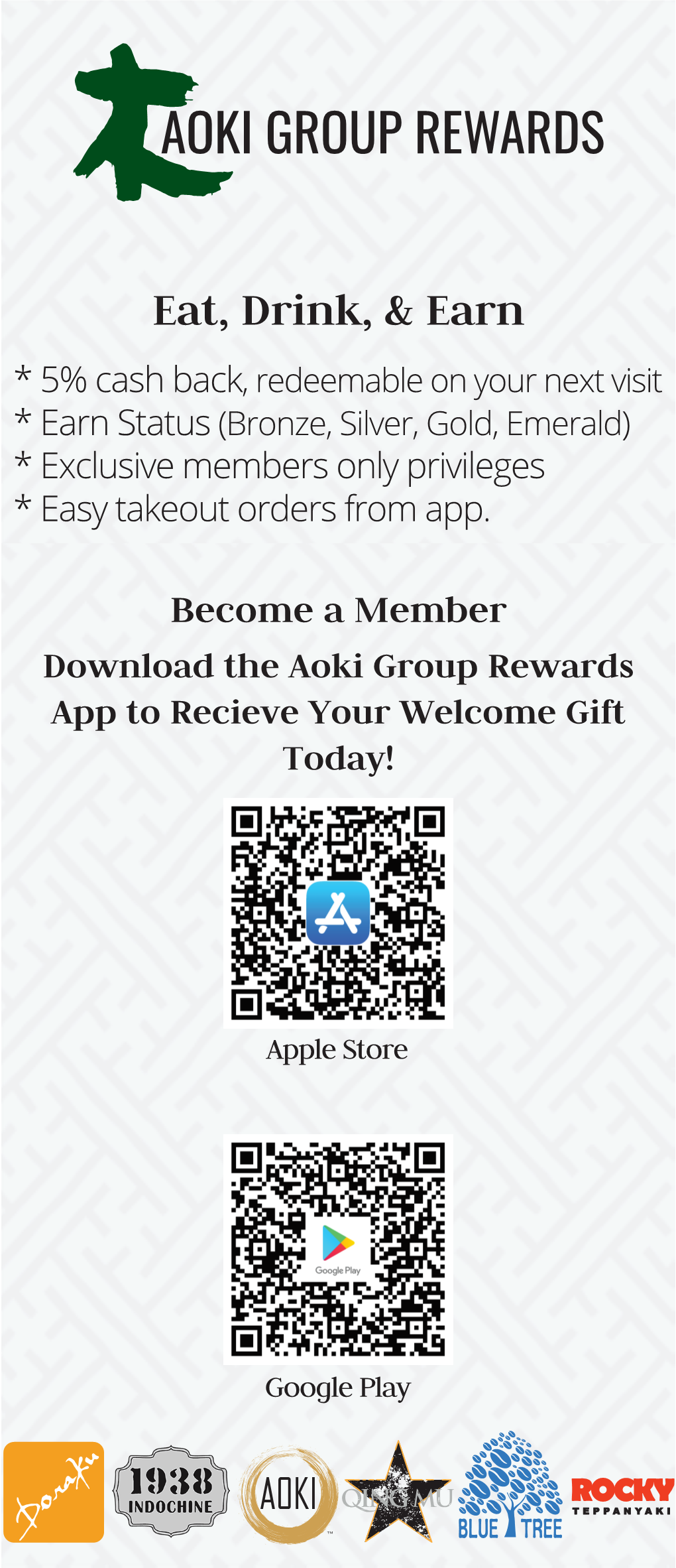 Aoki Group Rewards