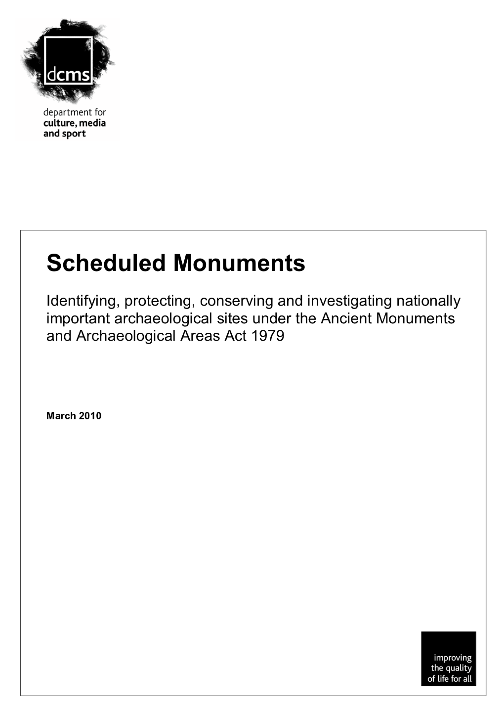 Scheduled Monuments