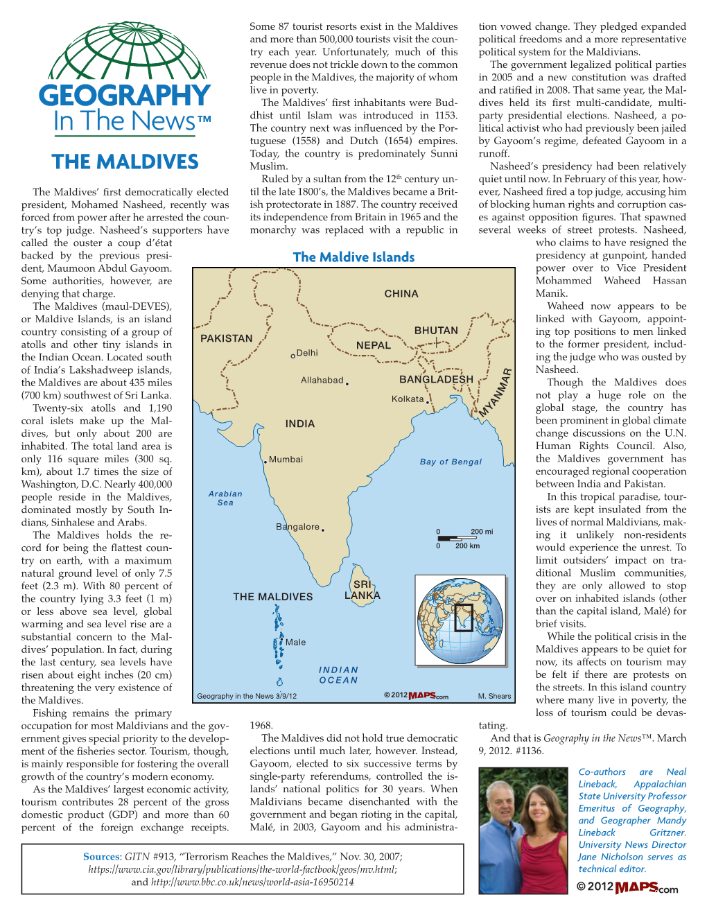 The Maldives Tion Vowed Change