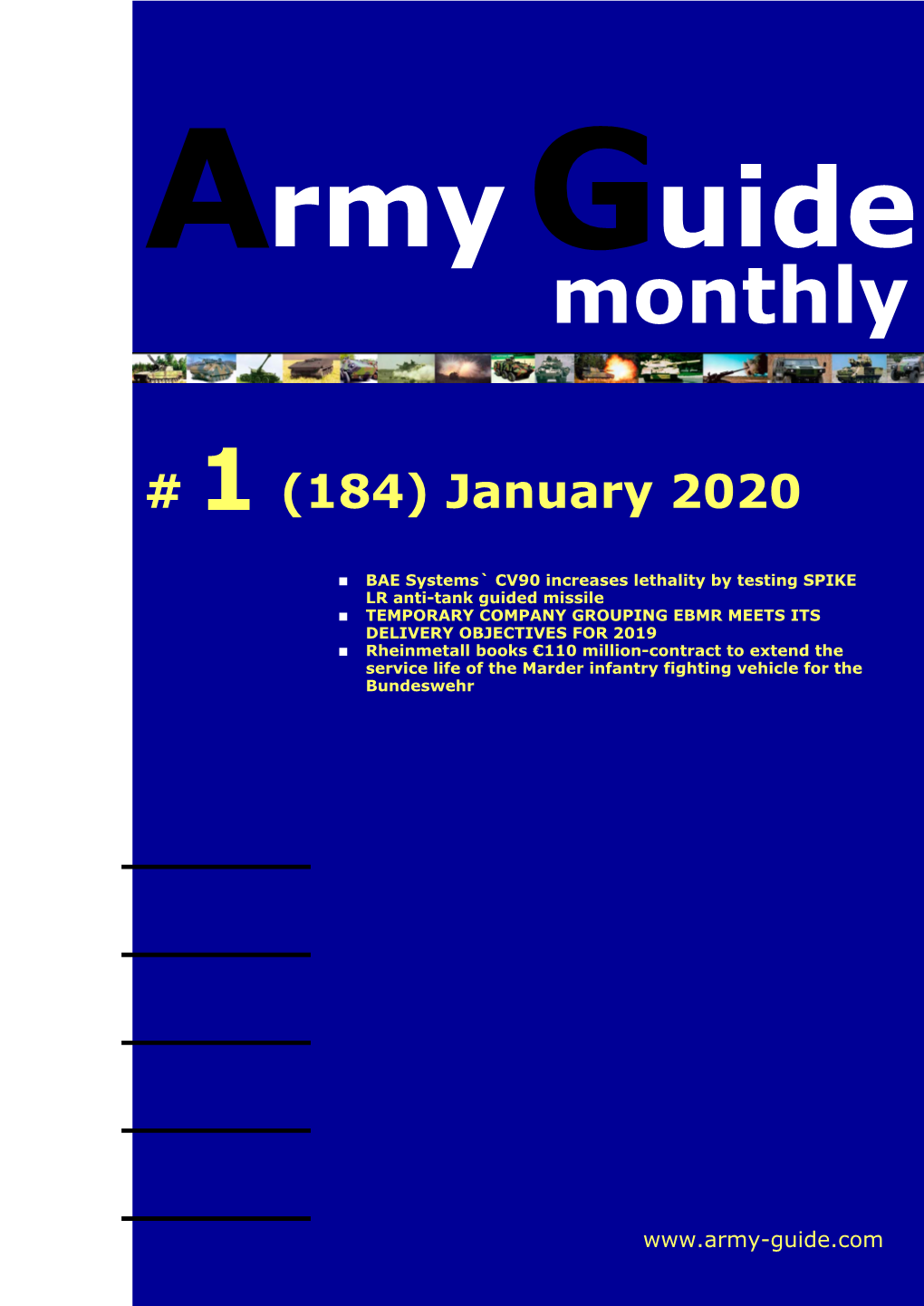 Army Guide Monthly • Issue #1 (184) • January 2020