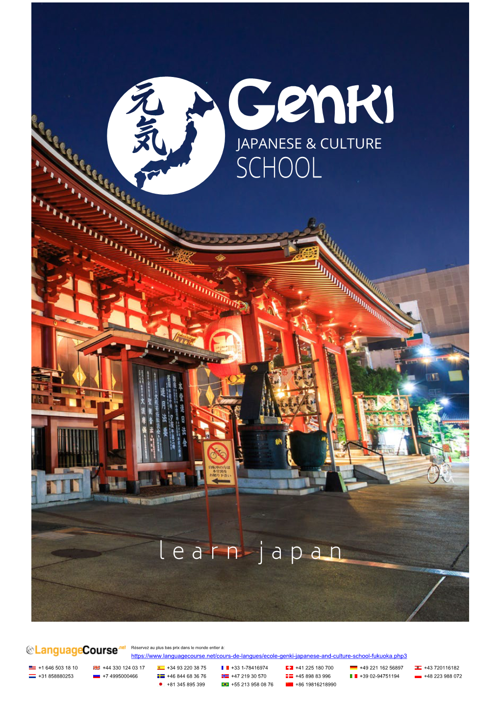 Genki Japanese and Culture School, Fukuoka