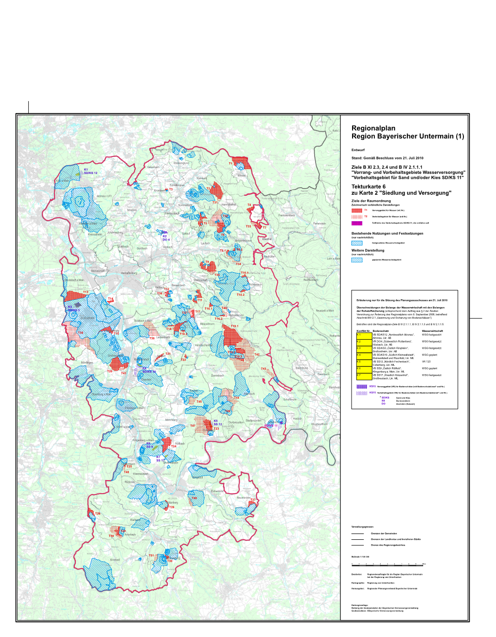 Regionalplan Region Bayerischer Untermain