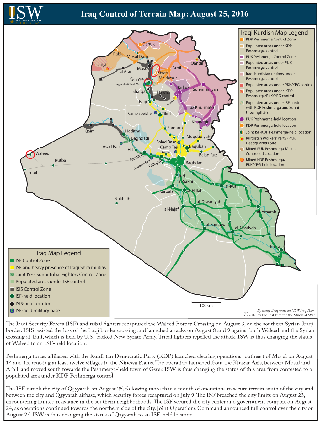 Iraq Blobby Map 25 AUG 2016
