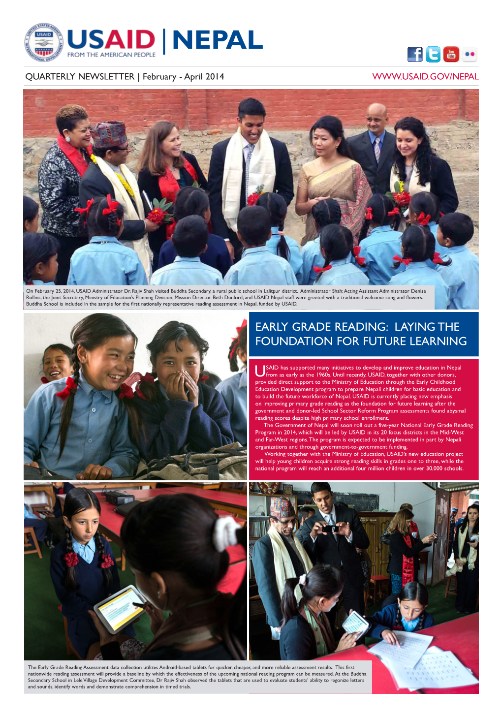 USAID/Nepal Quarterly Newsletter