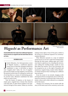 Wagashi As Performance