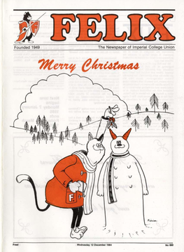 Felix Issue 662, 1984