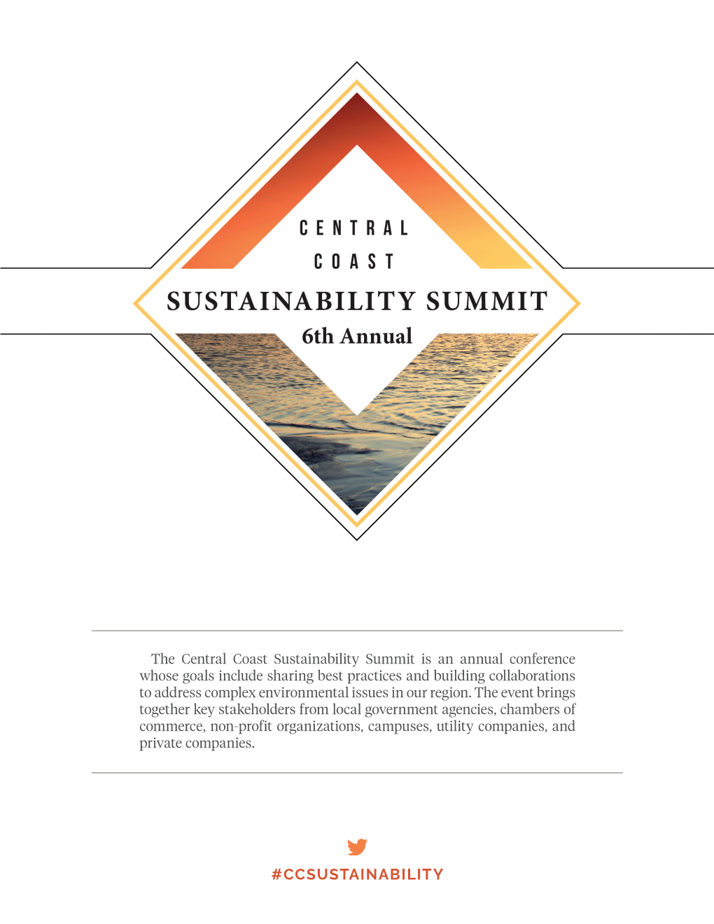 Ccsustainability 2016 Summit Schedule