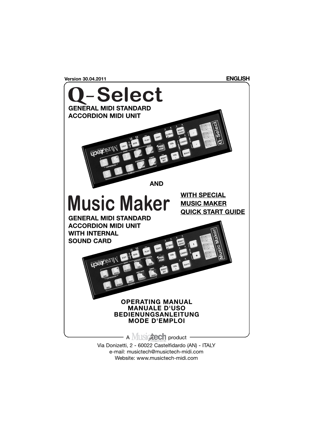 Q-Select Music Maker (G.B.)