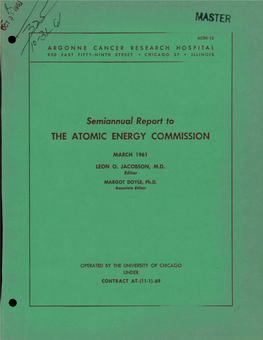 The Atomic Energy Commission