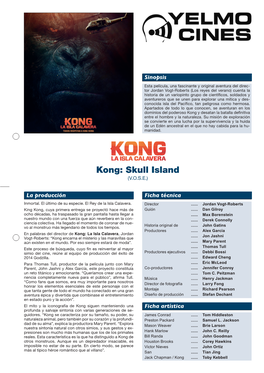 Kong: Skull Island (V.O.S.E.)