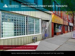 2843 DUNDAS STREET WEST, TORONTO Cushman & Wakefield Urban Retail Services