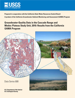 Groundwater-Quality Data in the Cascade Range and Modoc Plateau Study Unit, 2010: Results from the California GAMA Program