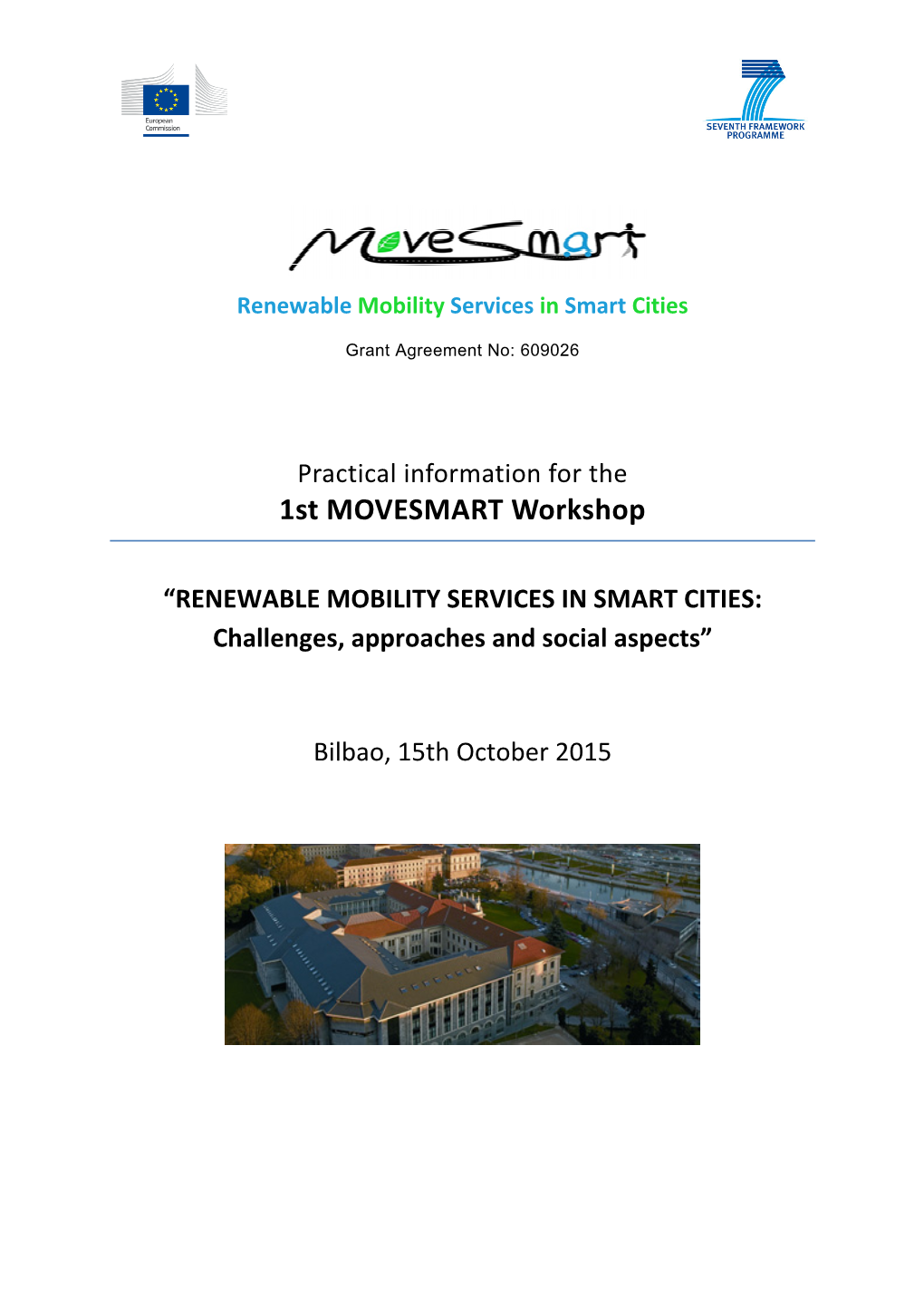1St MOVESMART Workshop