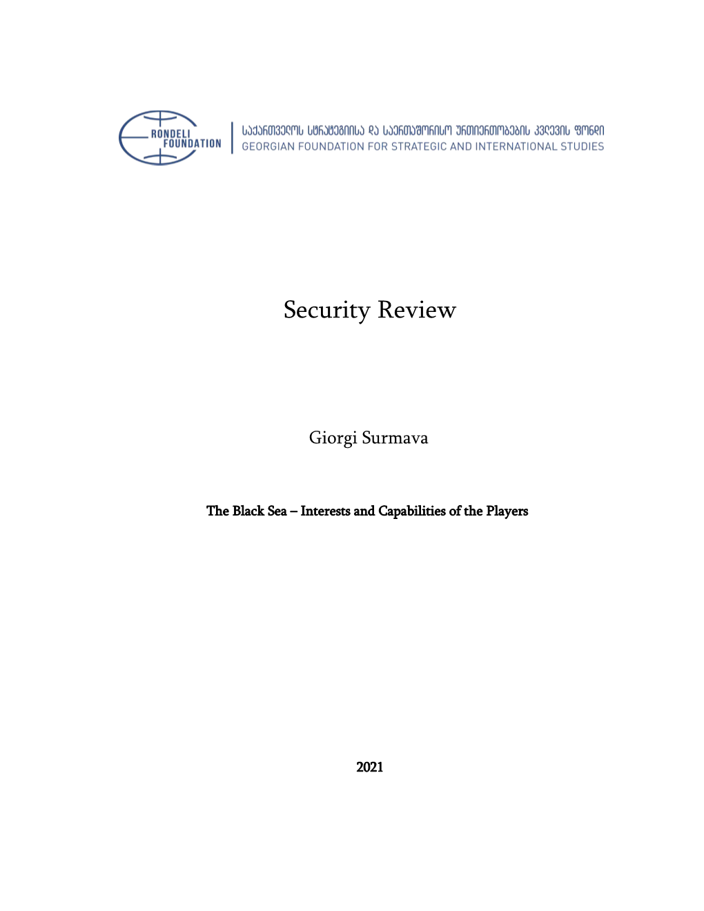 Security Review