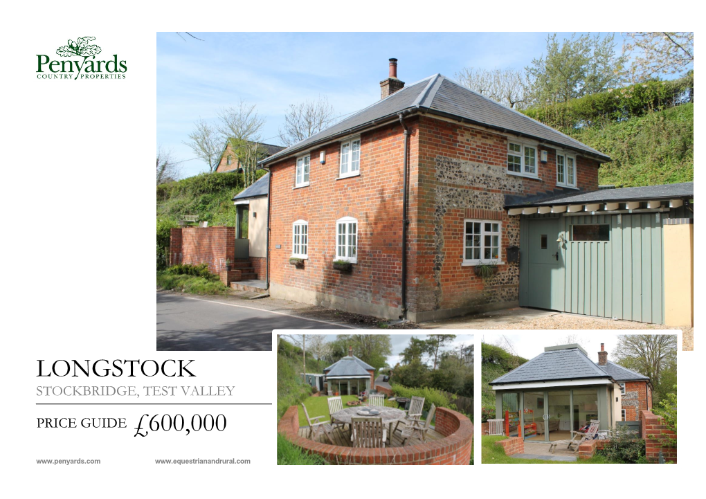 Longstock Stockbridge, Test Valley Price Guide £600,000