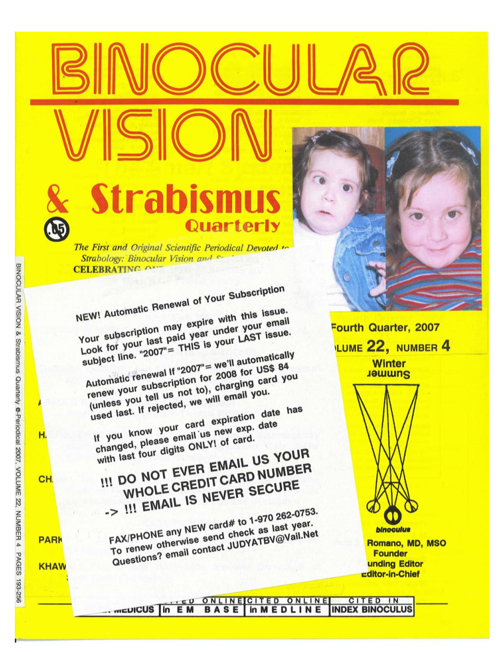 Surgical Correction of Synergistic Divergence Strabismus a Report of Three Cases Eduard Khawam, M.D, Abdallah Terro, M.D., Issam Hamadeh, M.D., and Rula Hamam, M.D