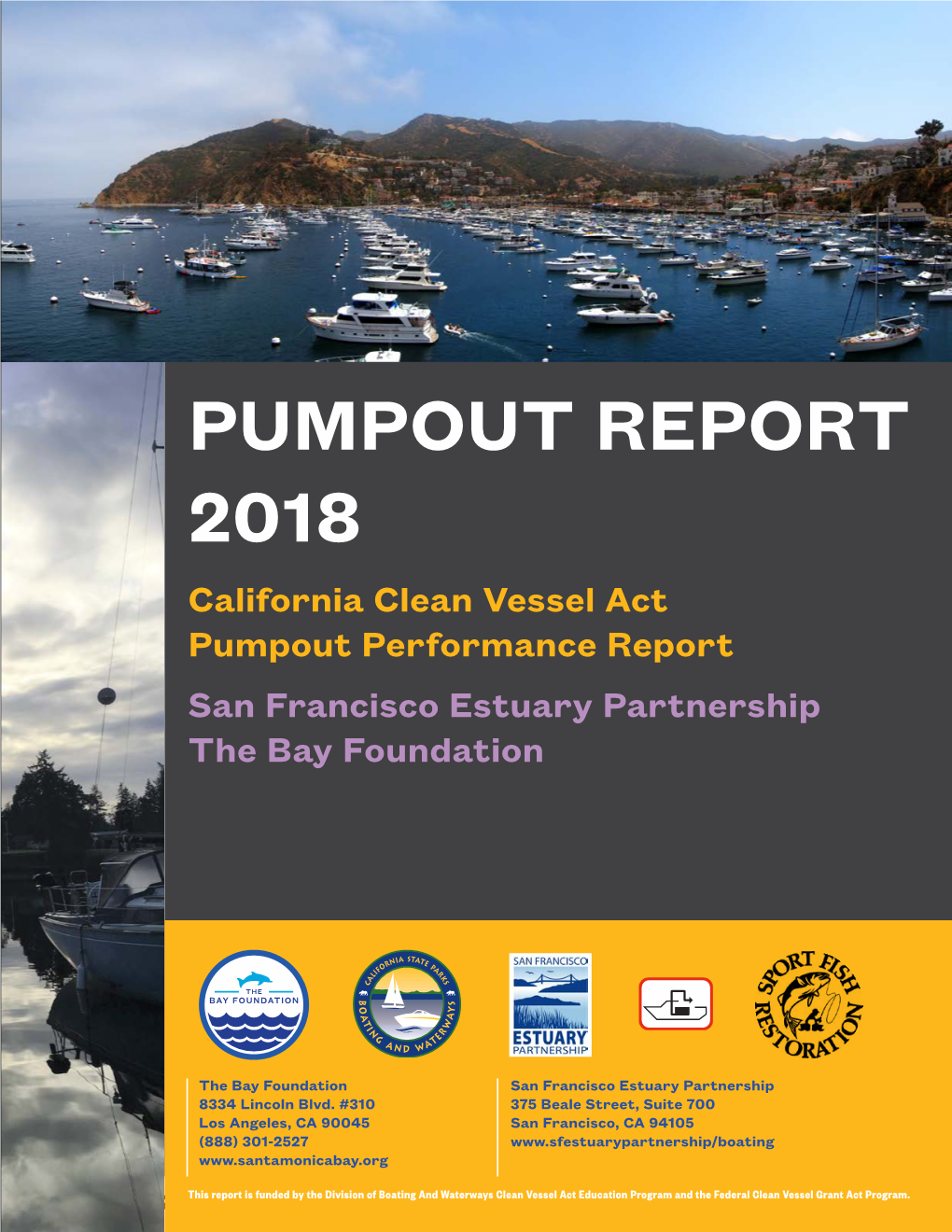 2018 California Pumpout Report