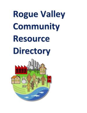 Rogue Valley Community Resource Directory