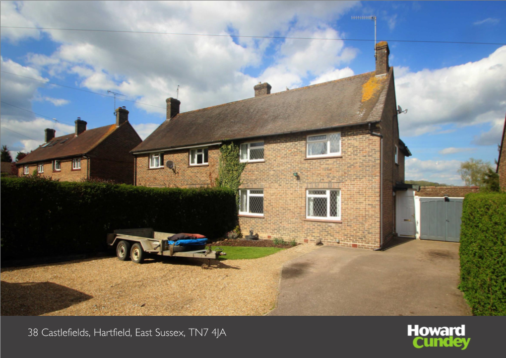 38 Castlefields, Hartfield, East Sussex, TN7 4JA