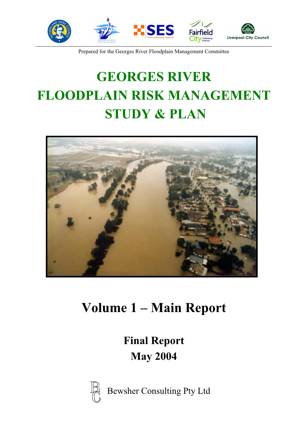 Georges River Floodplain Risk Management Study & Plan