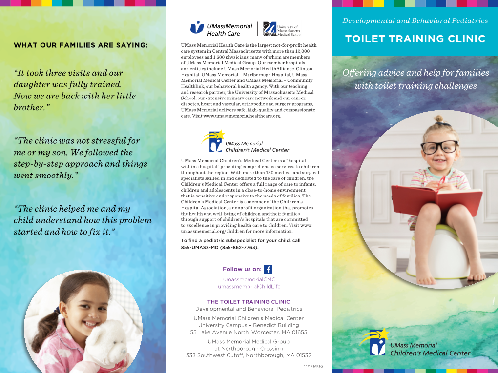 Toilet Training Clinic