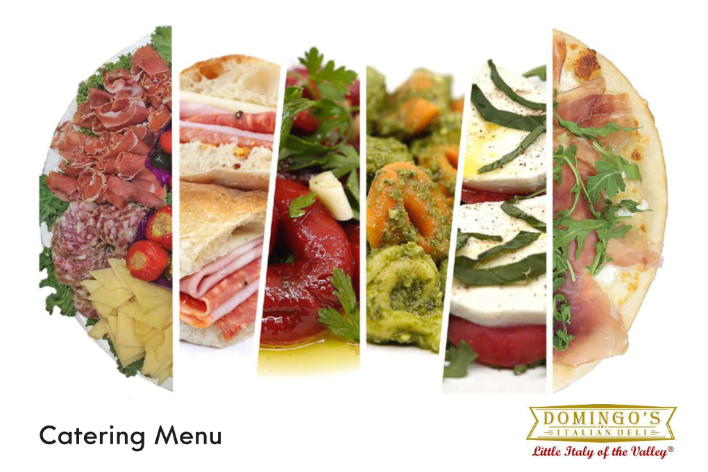 Catering Menu Domingo’S Italian Deli 17548 Ventura Blvd