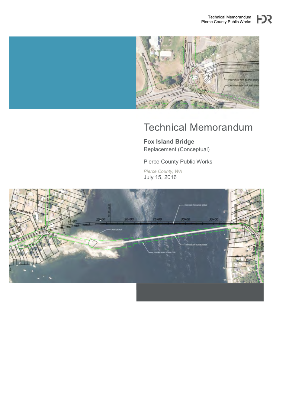 Technical Memorandum Pierce County Public Works