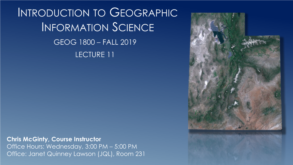 Scale, Maps, and Cartography