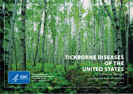 Tickborne Diseases of the United States: a Reference Manual