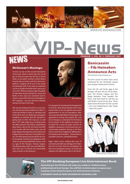 VIP Newsletter February07.Indd