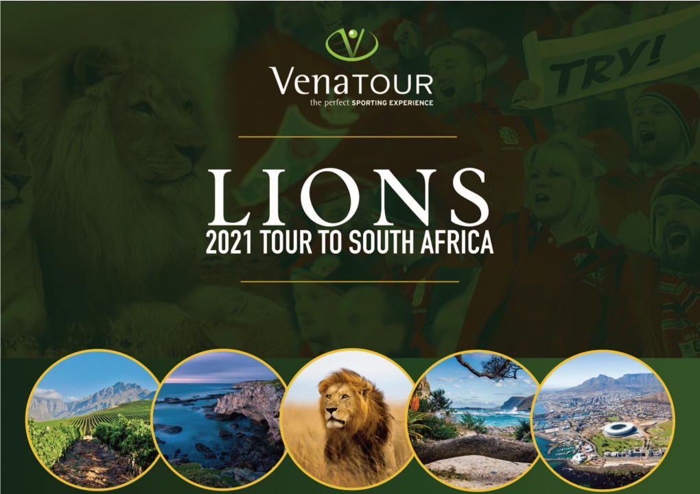 Booking Form Venatour Lions Tour Tour