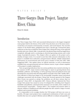Three Gorges Dam Project, Yangtze River, China