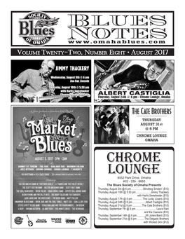 Blues Notes August 2017