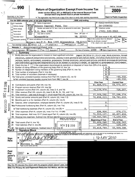 Donors Capital Fund, Inc 54-1934032 Page 3 Part IV Checklist of Required Schedules Yes No