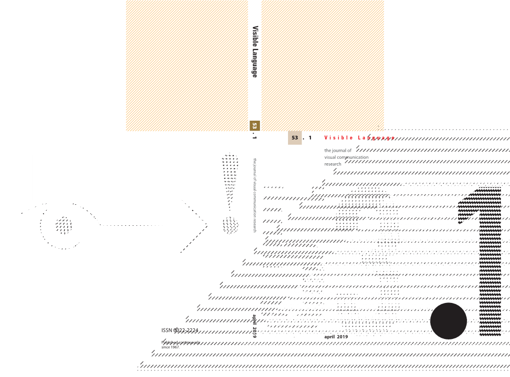 Visible Language Visible the Journal of Visual Communication Research 1