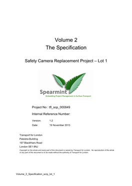 Volume 2 the Specification