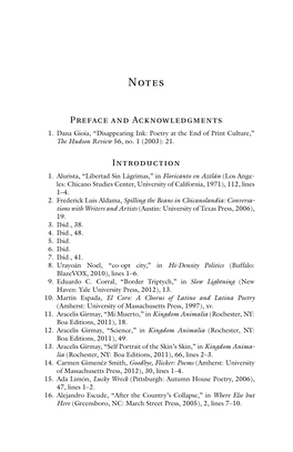Preface and Acknowledgments Introduction