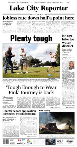 'Tough Enough to Wear Pink' Tourney Is Back