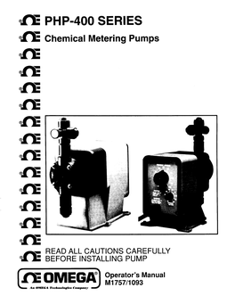 Chemical Metering Pumps