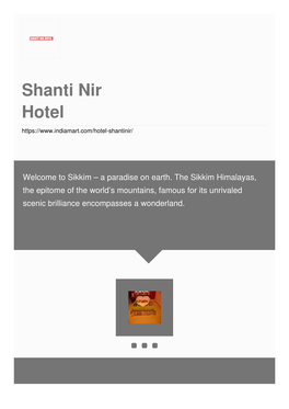 Shanti Nir Hotel