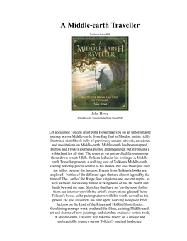 A Middle-Earth Traveller John Howe Bok PDF Epub Fb2 Boken