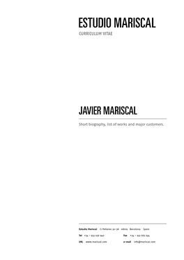 Javier Mariscal