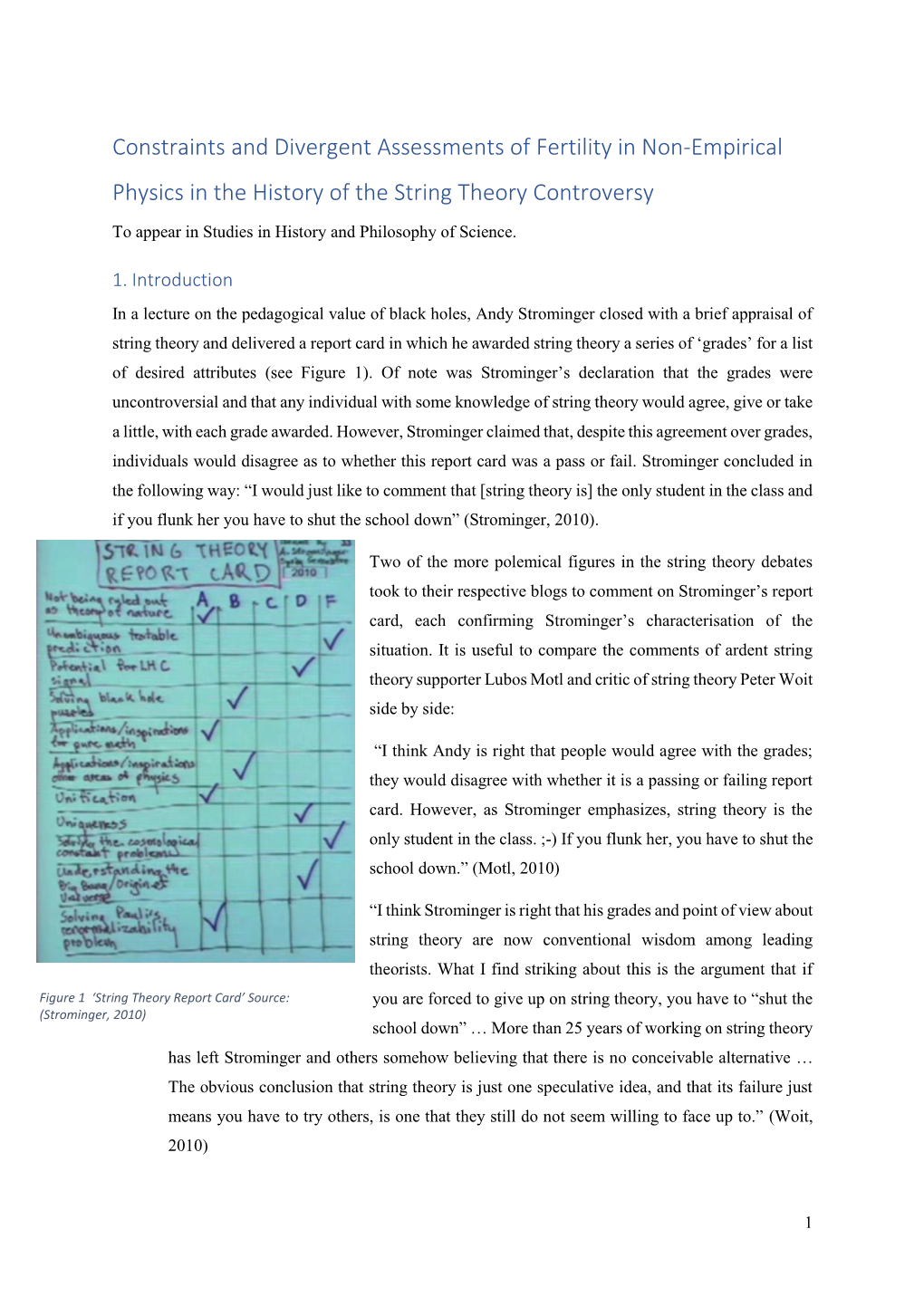 Constraints and Divergent Assessments of Fertility in Non-Empirical Physics in the History of the String Theory Controversy