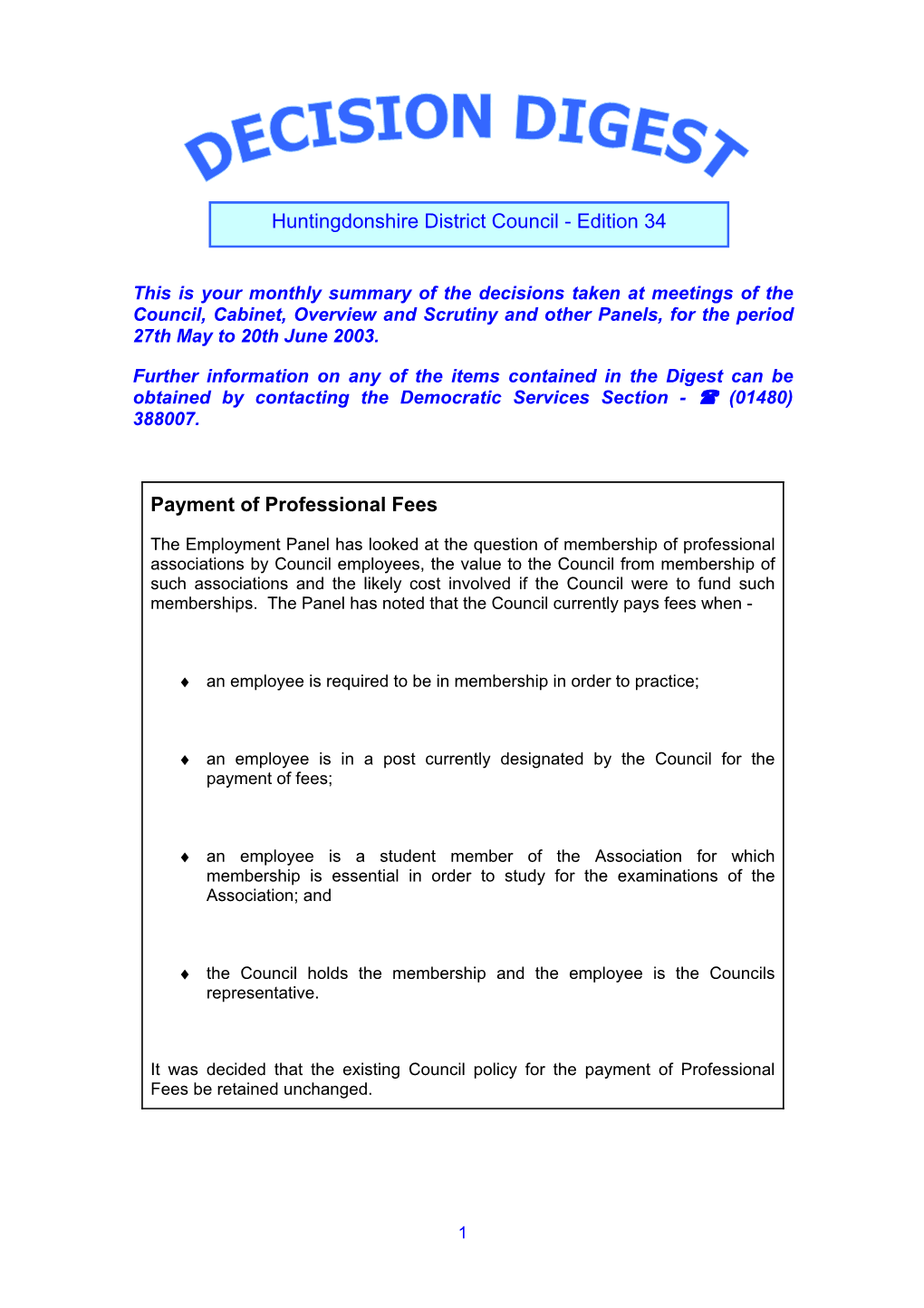 Huntingdonshire District Council - Edition 34