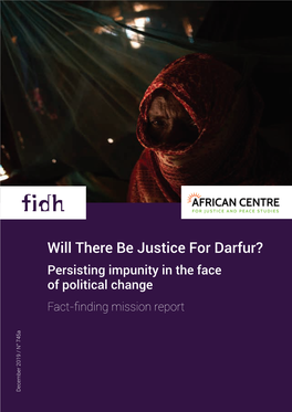 Will There Be Justice for Darfur?