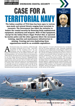 Case for a Territorial Navy