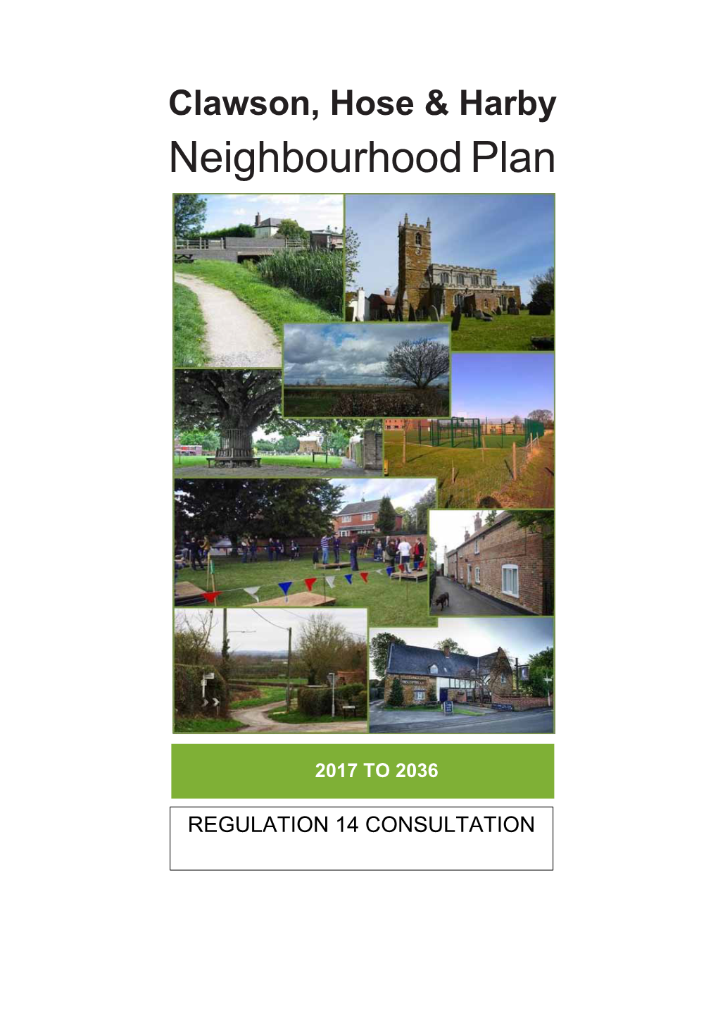 CHH Regulation 14 Neighbourhood Plan