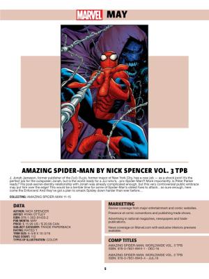 Amazing Spider-Man by Nick Spencer Vol. 3 Tpb J